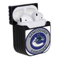 Onyourcases Vancouver Canucks NHL Custom AirPods Case Cover Apple Awesome AirPods Gen 1 AirPods Gen 2 AirPods Pro Hard Skin Protective Cover Sublimation Cases