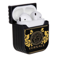 Onyourcases Versace Custom AirPods Case Cover Apple Awesome AirPods Gen 1 AirPods Gen 2 AirPods Pro Hard Skin Protective Cover Sublimation Cases