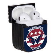 Onyourcases Washington Capitals NHL Custom AirPods Case Cover Apple Awesome AirPods Gen 1 AirPods Gen 2 AirPods Pro Hard Skin Protective Cover Sublimation Cases