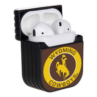 Onyourcases Wyoming Cowboys Custom AirPods Case Cover Apple Awesome AirPods Gen 1 AirPods Gen 2 AirPods Pro Hard Skin Protective Cover Sublimation Cases
