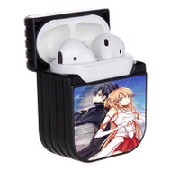 Onyourcases Asuna Kirito Sword Art Online Custom AirPods Case Cover Apple AirPods Gen 1 AirPods Gen 2 AirPods Pro Awesome Hard Skin Protective Cover Sublimation Cases