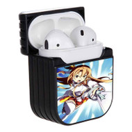 Onyourcases Asuna Sword Art Online Blue and White Custom AirPods Case Cover Apple AirPods Gen 1 AirPods Gen 2 AirPods Pro Awesome Hard Skin Protective Cover Sublimation Cases