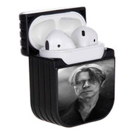Onyourcases David Bowie Black and White Custom AirPods Case Cover Apple AirPods Gen 1 AirPods Gen 2 AirPods Pro Awesome Hard Skin Protective Cover Sublimation Cases