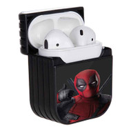 Onyourcases Deadpool Smile on Mask Custom AirPods Case Cover Apple AirPods Gen 1 AirPods Gen 2 AirPods Pro Awesome Hard Skin Protective Cover Sublimation Cases