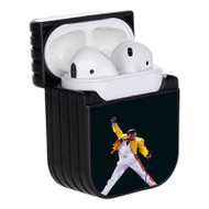 Onyourcases Freddie Mercury Sing Custom AirPods Case Cover Apple AirPods Gen 1 AirPods Gen 2 AirPods Pro Awesome Hard Skin Protective Cover Sublimation Cases