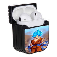 Onyourcases Goku Super Saiyan God Blue Dragon Ball Custom AirPods Case Cover Apple AirPods Gen 1 AirPods Gen 2 AirPods Pro Awesome Hard Skin Protective Cover Sublimation Cases