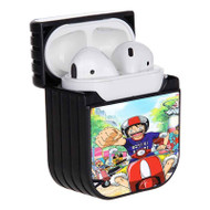 Onyourcases Luffy One Piece With Scooter Custom AirPods Case Cover Apple AirPods Gen 1 AirPods Gen 2 AirPods Pro Awesome Hard Skin Protective Cover Sublimation Cases