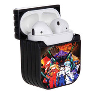 Onyourcases Neon Genesis Evangelion Characters Art Custom AirPods Case Cover Apple AirPods Gen 1 AirPods Gen 2 AirPods Pro Awesome Hard Skin Protective Cover Sublimation Cases
