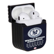 Onyourcases New York Yankees World Series Championship MLB Custom AirPods Case Cover Apple AirPods Gen 1 AirPods Gen 2 AirPods Pro Awesome Hard Skin Protective Cover Sublimation Cases