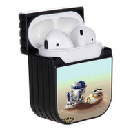 Onyourcases R2 D2 and BB8 Star Wars The Force Awakens Custom AirPods Case Cover Apple AirPods Gen 1 AirPods Gen 2 AirPods Pro Awesome Hard Skin Protective Cover Sublimation Cases