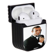 Onyourcases Sean Connery James Bond 007 Custom AirPods Case Cover Apple AirPods Gen 1 AirPods Gen 2 AirPods Pro Awesome Hard Skin Protective Cover Sublimation Cases