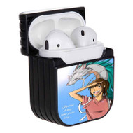 Onyourcases Spirited Away Haku and Chihiro the Dragon Custom AirPods Case Cover Apple AirPods Gen 1 AirPods Gen 2 AirPods Pro Awesome Hard Skin Protective Cover Sublimation Cases