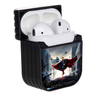 Onyourcases Superman vs Batman Dawn Of Justice Custom AirPods Case Cover Apple AirPods Gen 1 AirPods Gen 2 AirPods Pro Awesome Hard Skin Protective Cover Sublimation Cases