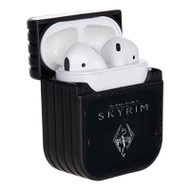 Onyourcases The Elder Scrolls V Skyrim Dragon Custom AirPods Case Cover Apple AirPods Gen 1 AirPods Gen 2 AirPods Pro Awesome Hard Skin Protective Cover Sublimation Cases