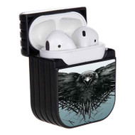 Onyourcases Three Eyed Raven Game of Thrones Custom AirPods Case Cover Apple AirPods Gen 1 AirPods Gen 2 AirPods Pro Awesome Hard Skin Protective Cover Sublimation Cases