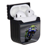 Onyourcases Valentino Rossi Movistar Moto Gp Custom AirPods Case Cover Apple AirPods Gen 1 AirPods Gen 2 AirPods Pro Awesome Hard Skin Protective Cover Sublimation Cases