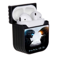 Onyourcases Halo 5 Guardians Mater Chief and Spartan Locke Custom AirPods Case Cover Apple AirPods Gen 1 AirPods Gen 2 AirPods Pro Hard Skin Awesome Protective Cover Sublimation Cases