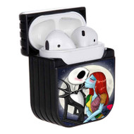 Onyourcases Jack Skellington and Sally The Nightmare Before Christmas Custom AirPods Case Cover Apple AirPods Gen 1 AirPods Gen 2 AirPods Pro Hard Skin Awesome Protective Cover Sublimation Cases