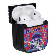 Onyourcases Jimi Hendrix Prints Custom AirPods Case Cover Apple AirPods Gen 1 AirPods Gen 2 AirPods Pro Hard Skin Awesome Protective Cover Sublimation Cases