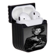 Onyourcases Jimi Hendrix With Smoke Custom AirPods Case Cover Apple AirPods Gen 1 AirPods Gen 2 AirPods Pro Hard Skin Awesome Protective Cover Sublimation Cases