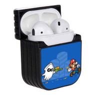 Onyourcases Mario Bross Run Custom AirPods Case Cover Apple AirPods Gen 1 AirPods Gen 2 AirPods Pro Hard Skin Awesome Protective Cover Sublimation Cases