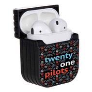 Onyourcases Twenty One Pilots Masks Skul Custom AirPods Case Cover Apple AirPods Gen 1 AirPods Gen 2 AirPods Pro Hard Skin Awesome Protective Cover Sublimation Cases