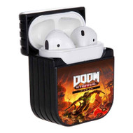 Onyourcases Doom Eternal Custom AirPods Case Cover Apple AirPods Gen 1 AirPods Gen 2 AirPods Pro Hard Skin Protective Cover Awesome Sublimation Cases