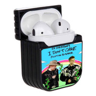 Onyourcases Ed Sheeran and Justin Bieber Custom AirPods Case Cover Apple AirPods Gen 1 AirPods Gen 2 AirPods Pro Hard Skin Protective Cover Awesome Sublimation Cases