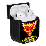 Onyourcases INSANE CLOWN POSSE FLOCKED Custom AirPods Case Cover Apple AirPods Gen 1 AirPods Gen 2 AirPods Pro Hard Skin Protective Cover Awesome Sublimation Cases