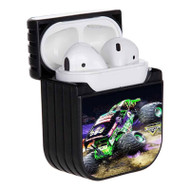 Onyourcases Monster Jam Grave Digger Custom AirPods Case Cover Apple AirPods Gen 1 AirPods Gen 2 AirPods Pro Hard Skin Protective Cover Awesome Sublimation Cases