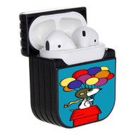 Onyourcases Snoopy The Peanut With Balloon Custom AirPods Case Cover Apple AirPods Gen 1 AirPods Gen 2 AirPods Pro Hard Skin Protective Cover Awesome Sublimation Cases