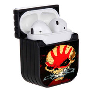 Onyourcases Five Finger Death Punch Skull Red Custom AirPods Case Cover Best Apple AirPods Gen 1 AirPods Gen 2 AirPods Pro Hard Skin Protective Cover Sublimation Cases