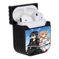 Onyourcases Kirito and Asuna Sword Art Online Art Custom AirPods Case Cover Best Apple AirPods Gen 1 AirPods Gen 2 AirPods Pro Hard Skin Protective Cover Sublimation Cases