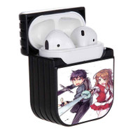 Onyourcases Kirito and Asuna Sword Art Online Custom AirPods Case Cover Best Apple AirPods Gen 1 AirPods Gen 2 AirPods Pro Hard Skin Protective Cover Sublimation Cases