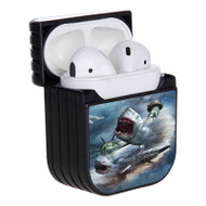 Onyourcases Sharknado Oh Hell No Custom AirPods Case Cover Best Apple AirPods Gen 1 AirPods Gen 2 AirPods Pro Hard Skin Protective Cover Sublimation Cases