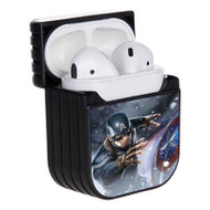 Onyourcases captain america Custom AirPods Case Cover New Apple AirPods Gen 1 AirPods Gen 2 AirPods Pro Hard Skin Protective Cover Sublimation Cases