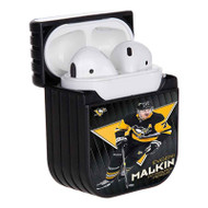 Onyourcases Evgeni Malkin Pittsburgh Penguins NHL Custom AirPods Case Cover New Apple AirPods Gen 1 AirPods Gen 2 AirPods Pro Hard Skin Protective Cover Sublimation Cases