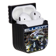 Onyourcases Ezekiel Elliott NFL Dallas Cowboys Custom AirPods Case Cover New Apple AirPods Gen 1 AirPods Gen 2 AirPods Pro Hard Skin Protective Cover Sublimation Cases