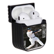Onyourcases Giancarlo Stanton New York Yankees MLB Custom AirPods Case Cover New Apple AirPods Gen 1 AirPods Gen 2 AirPods Pro Hard Skin Protective Cover Sublimation Cases