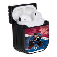 Onyourcases Nathan Mac Kinnon Colorado Avalanche NHL Custom AirPods Case Cover New Apple AirPods Gen 1 AirPods Gen 2 AirPods Pro Hard Skin Protective Cover Sublimation Cases
