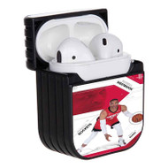 Onyourcases Russell Westbrook Houston Rockets NBA Custom AirPods Case Cover New Apple AirPods Gen 1 AirPods Gen 2 AirPods Pro Hard Skin Protective Cover Sublimation Cases