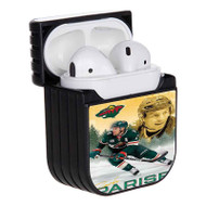 Onyourcases Zach Parise Minnesota Wild NHL Custom AirPods Case Cover New Apple AirPods Gen 1 AirPods Gen 2 AirPods Pro Hard Skin Protective Cover Sublimation Cases