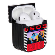 Onyourcases 5 SOS Meet You There Tour Custom AirPods Case Cover Apple AirPods Gen 1 AirPods Gen 2 AirPods Pro New Hard Skin Protective Cover Sublimation Cases