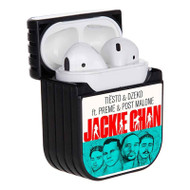 Onyourcases Jackie Chan Tiesto Feat Post Malone Preme Custom AirPods Case Cover Apple AirPods Gen 1 AirPods Gen 2 AirPods Pro New Hard Skin Protective Cover Sublimation Cases