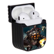Onyourcases Bioshock Big Daddy and Little Sister Custom AirPods Case Cover Apple AirPods Gen 1 AirPods Gen 2 AirPods Pro Hard Skin Protective Cover New Sublimation Cases