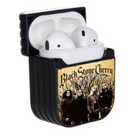 Onyourcases Black Stone Cherry Custom AirPods Case Cover Apple AirPods Gen 1 AirPods Gen 2 AirPods Pro Hard Skin Protective Cover New Sublimation Cases