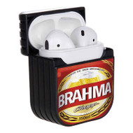 Onyourcases Brahma Beer Custom AirPods Case Cover Apple AirPods Gen 1 AirPods Gen 2 AirPods Pro Hard Skin Protective Cover New Sublimation Cases