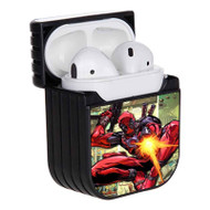 Onyourcases Deadpool Comic Custom AirPods Case Cover Apple AirPods Gen 1 AirPods Gen 2 AirPods Pro Hard Skin Protective Cover New Sublimation Cases