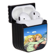 Onyourcases Edward Elric and Winry Rockbell Fullmetal Alchemist Brotherhood Custom AirPods Case Cover Apple AirPods Gen 1 AirPods Gen 2 AirPods Pro Hard Skin Protective Cover New Sublimation Cases