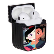 Onyourcases Mulan Half Face Disney Custom AirPods Case Cover Apple AirPods Gen 1 AirPods Gen 2 AirPods Pro Hard Skin Protective Cover New Sublimation Cases